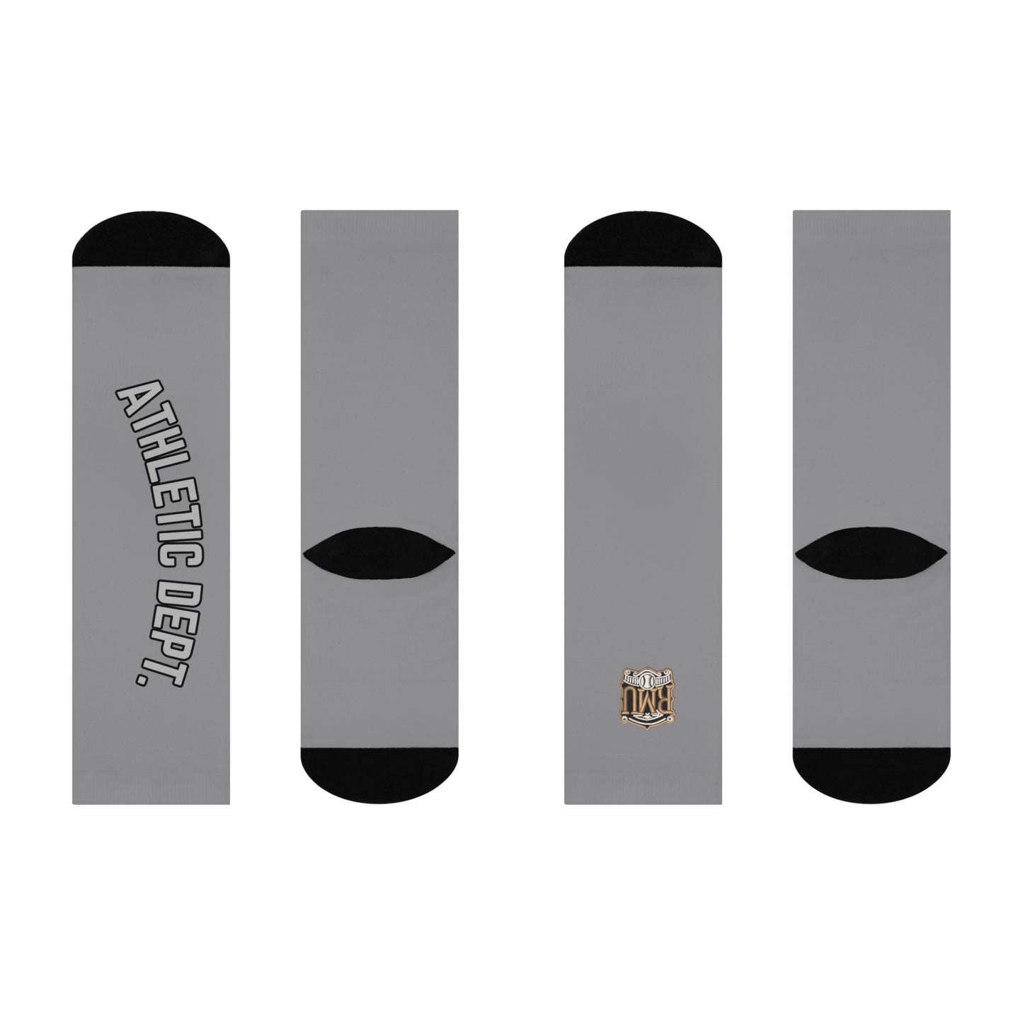 Athletic dept. Crew Socks (GREY)