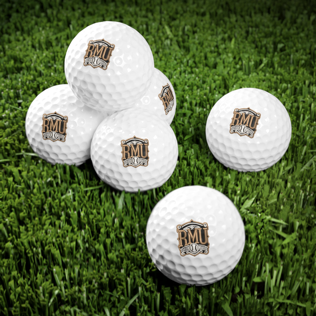 RMU Golf Balls - Set of 6
