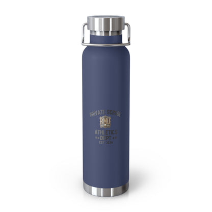 Custom Insulated Water Bottle - Private School Athletics - 22oz