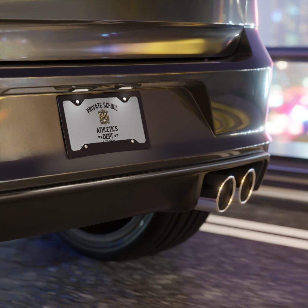 Customizable Vanity Plate
