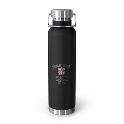 Custom Insulated Water Bottle - Private School Athletics - 22oz