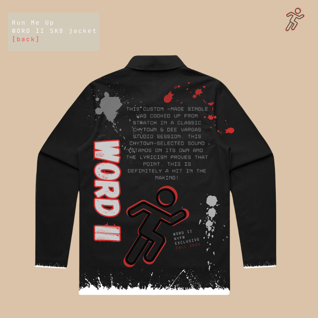 WORD II SK8 JACKET