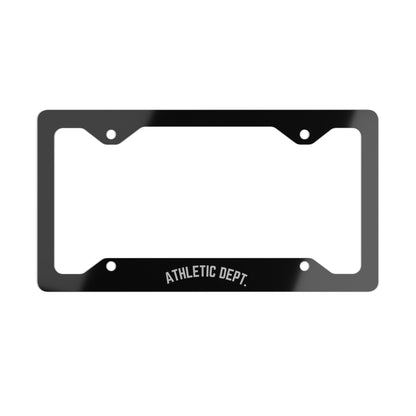 Athletic Dept. Metal License Plate Frame