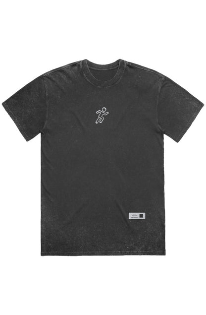 running up Heavy Tee