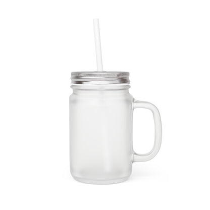Private School Straw Mason Jar
