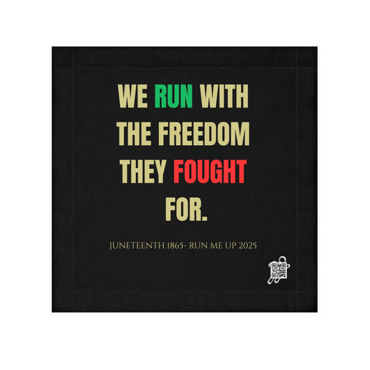 Juneteenth Freedom Face Towel | Celebrate Heritage & Empowerment